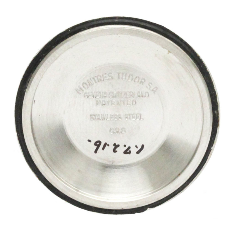 帝舵王子蠔式日期顯示不鏽鋼自動男士腕錶 7989/0-9