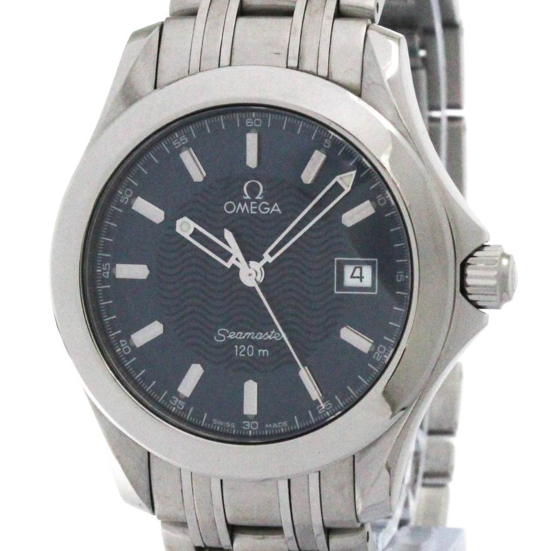 歐米茄海馬系列120米精鋼石英男士腕錶 2511.81 拋光款-0