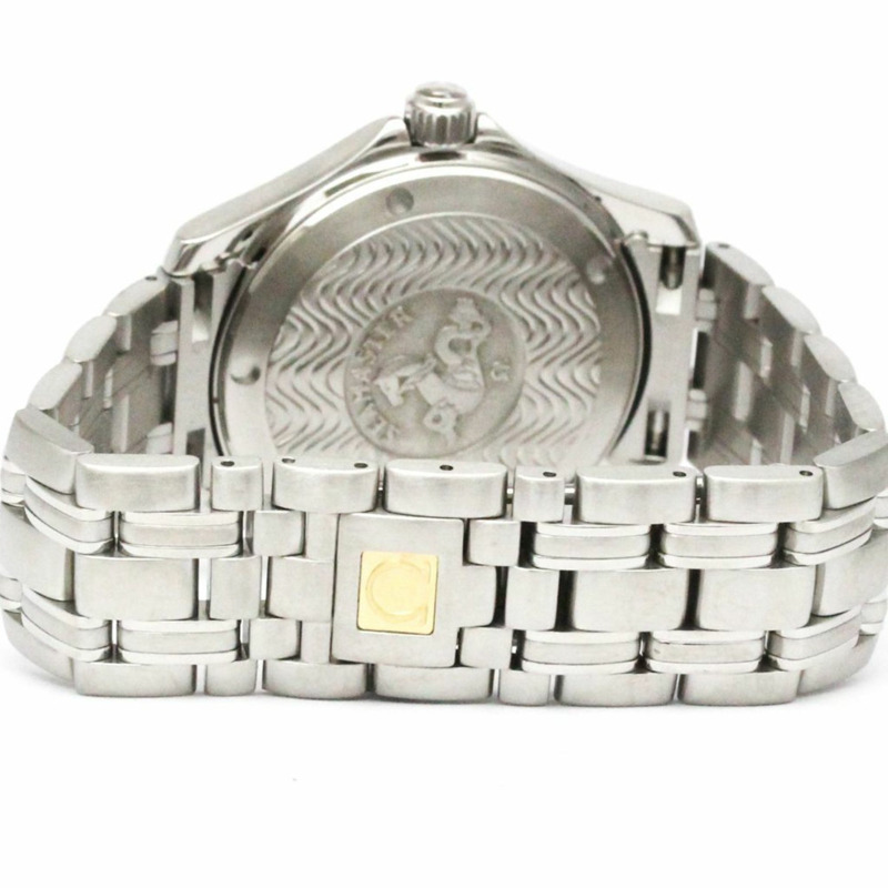 歐米茄海馬系列120米精鋼石英男士腕錶 2511.81 拋光款-4