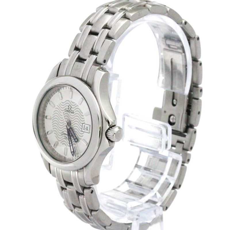 歐米茄海馬系列120公尺精鋼石英女錶 2571.31 拋光款-1