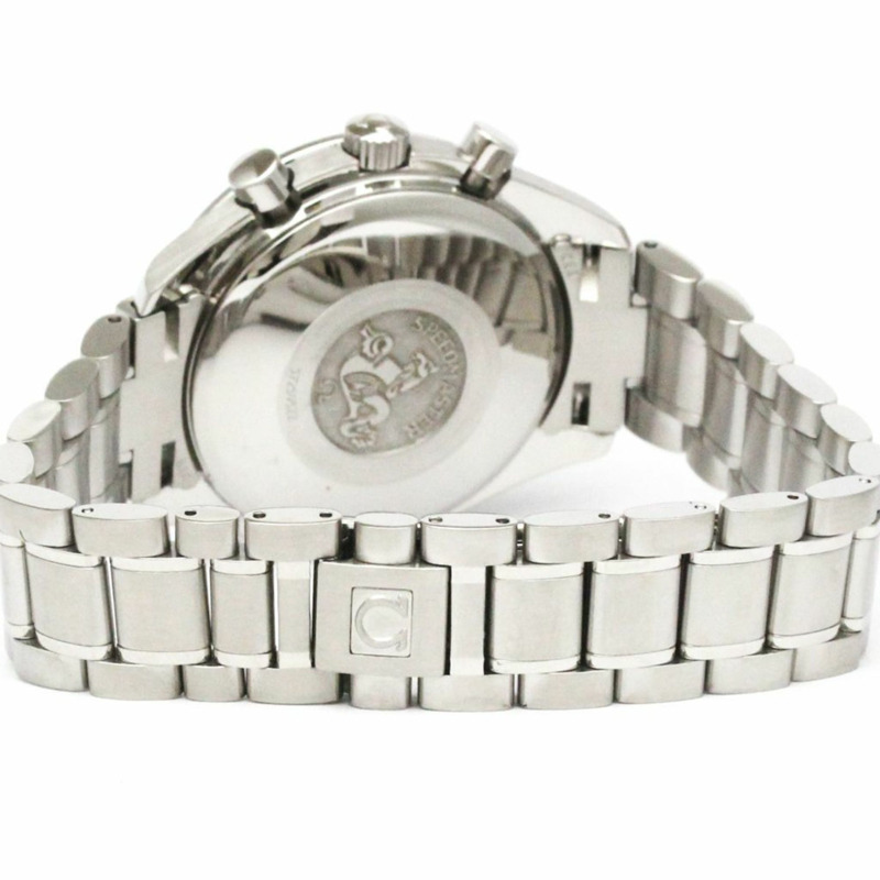 歐米茄超霸系列三曆精鋼自動腕錶 3523.80 拋光-4