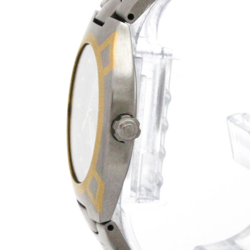 歐米茄海馬系列北極星18K金精鋼男士腕錶396.1022拋光款-3