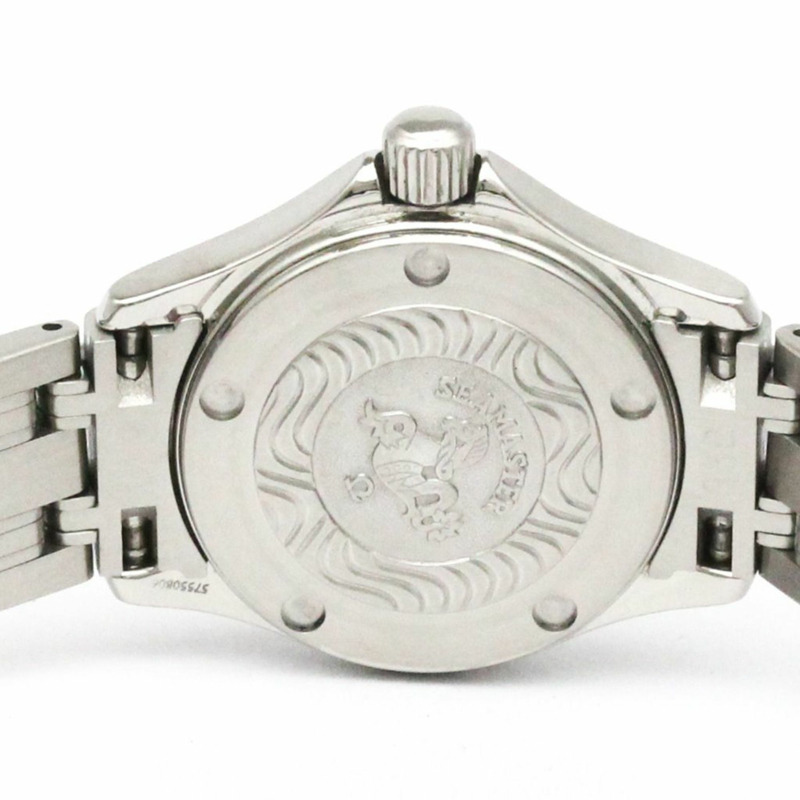 歐米茄海馬系列120公尺精鋼石英女錶 2581.31 拋光款-6