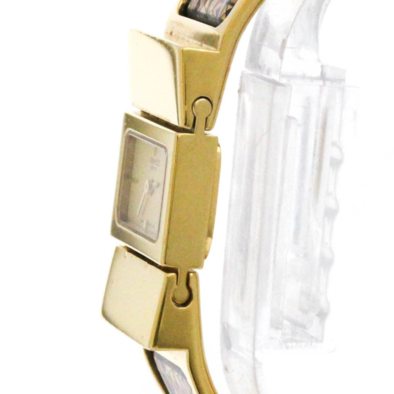 愛馬仕 Loque 鍍金石英女士腕錶 LO1.201-3