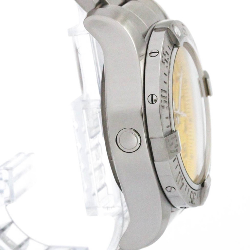 百年靈復仇者II海狼精鋼自動男士腕錶A17331拋光款-8