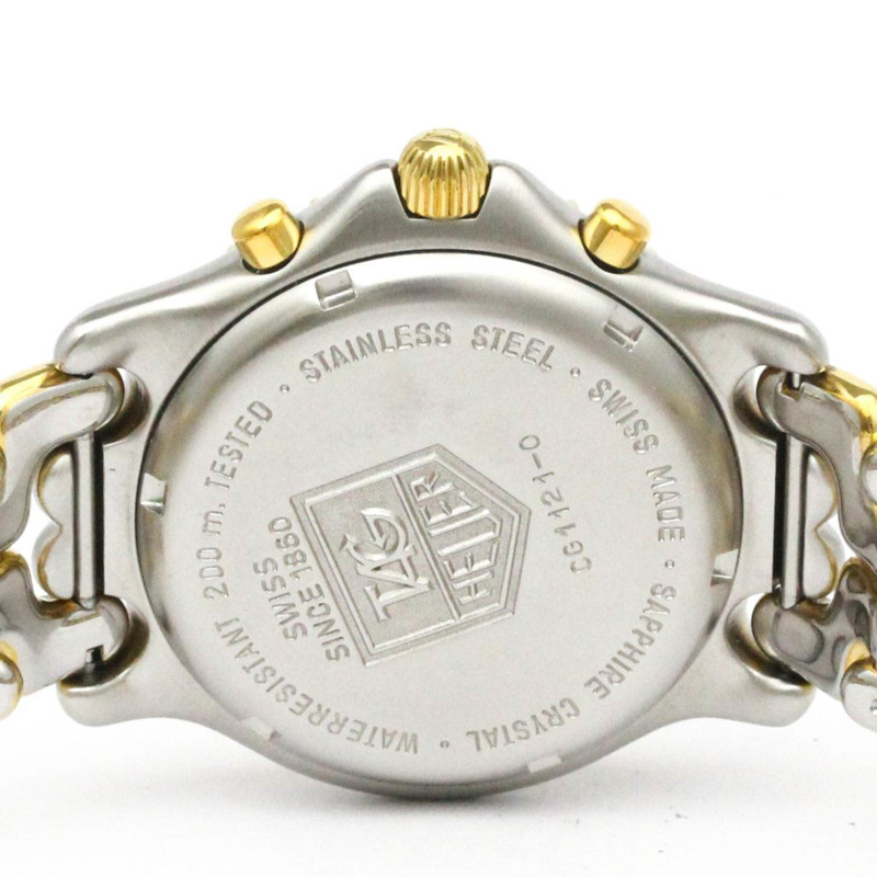 TAG HEUER Sel計時碼錶鍍金鋼錶CG1121拋光-5