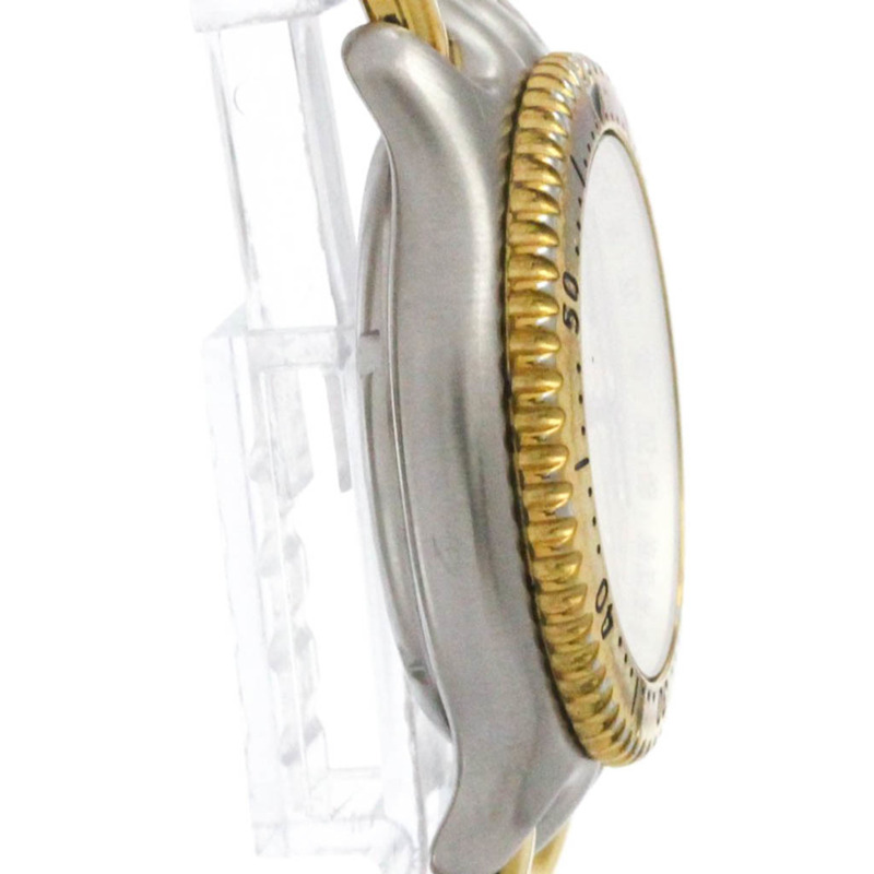 TAG HEUER Sel計時碼錶鍍金鋼錶CG1121拋光-7