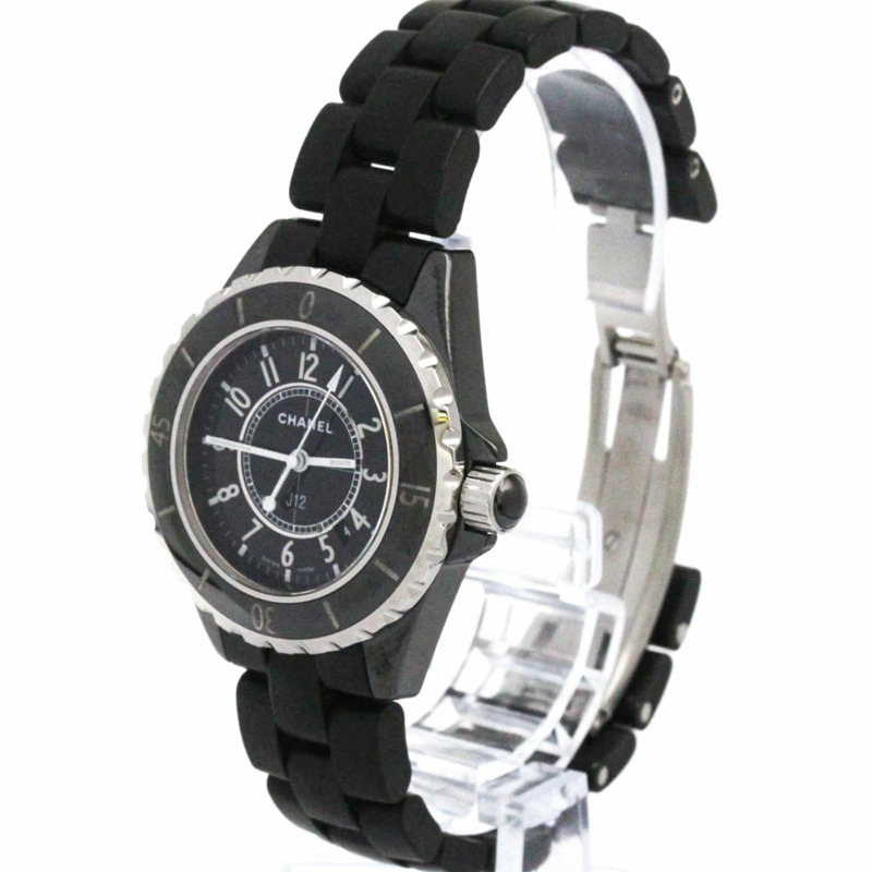 香奈兒 J12 陶瓷橡膠石英女士腕錶 H0681 拋光-1