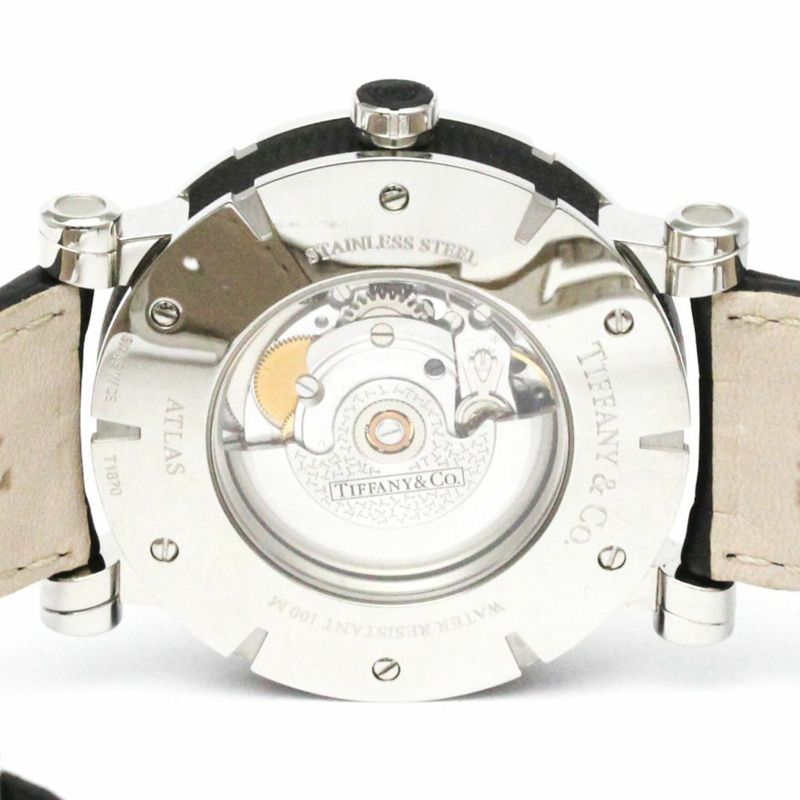 Tiffany Atlas 男士精鋼自動腕錶 Z1000.70.12A10A71A 拋光-6