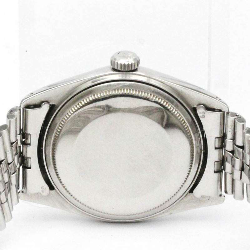 復古勞力士 Datejust 1601 白金精鋼自動男士腕錶-6