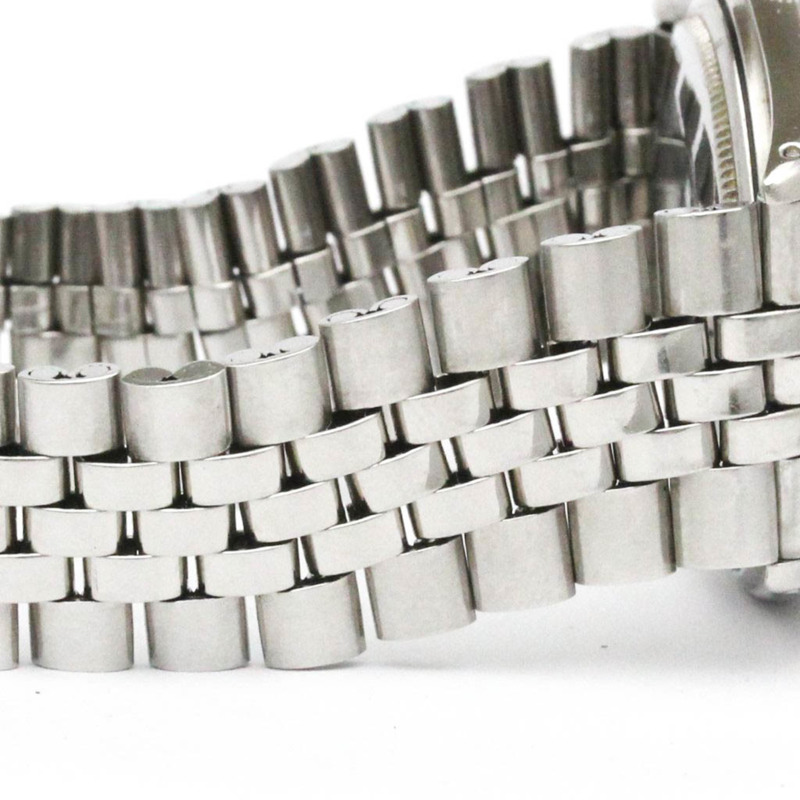 復古勞力士 Datejust 1601 白金精鋼自動男士腕錶-7