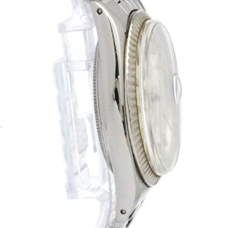 復古勞力士 Datejust 1601 白金精鋼自動男士腕錶-8