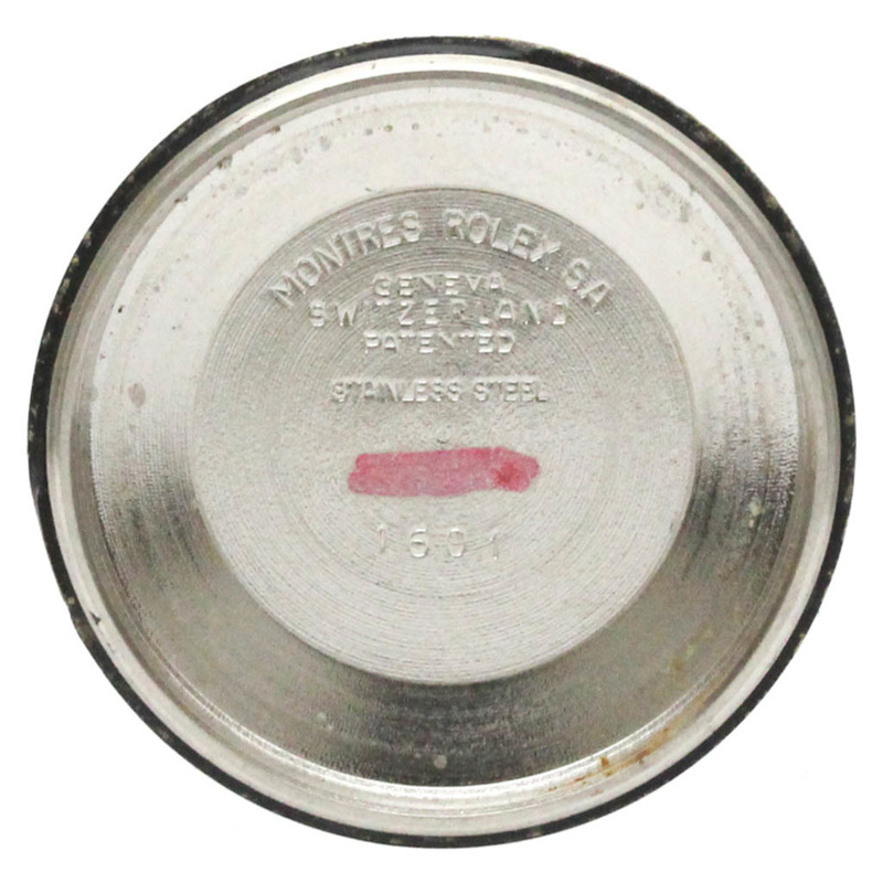 復古勞力士 Datejust 1601 白金精鋼自動男士腕錶-9