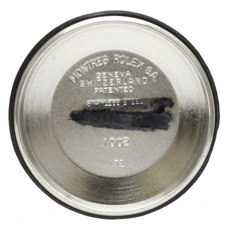 勞力士空中霸王5500不鏽鋼自動男士腕錶（復古款）-9