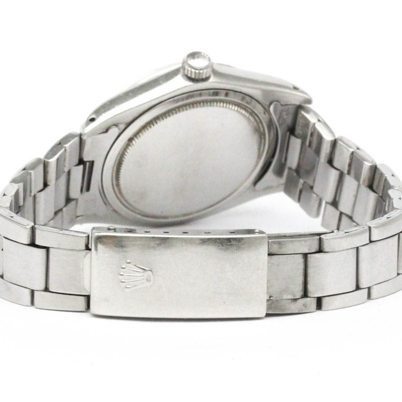 勞力士蠔式日曆型精密腕錶 6694 鋼手動上鍊男士腕錶（復古款）-4