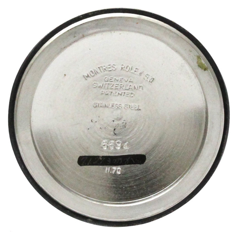 勞力士蠔式日曆型精密腕錶 6694 鋼手動上鍊男士腕錶（復古款）-9