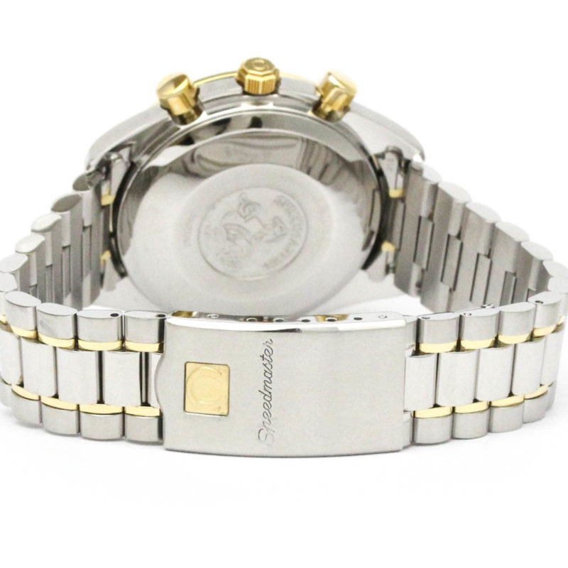 歐米茄超霸系列日期顯示18K金鋼自動腕錶3311.10拋光款-4