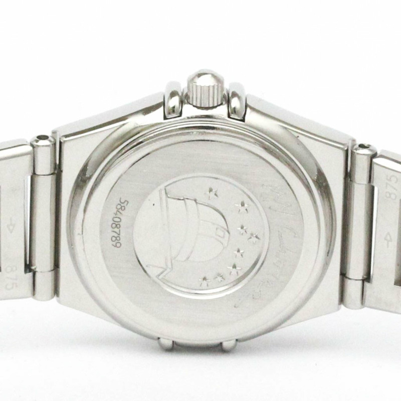 歐米茄星座系列 My Choice 鑽石藍珍珠貝母腕錶 1566.86 拋光-5