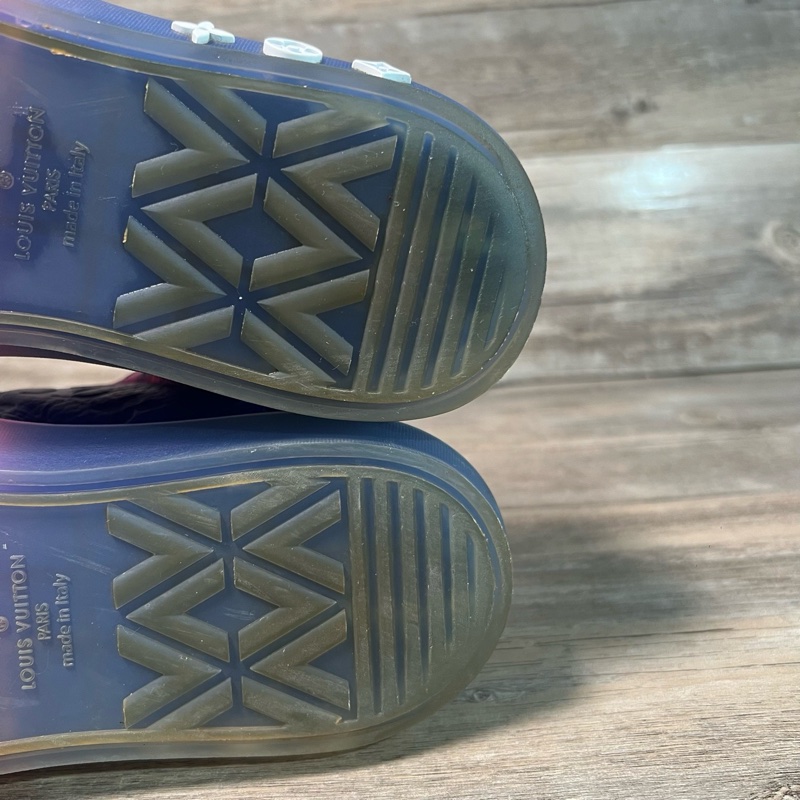 Louis Vuitton LV 路易威登 ollie 藍粉 粉色 休閒鞋 UK6碼，40碼，95新-9