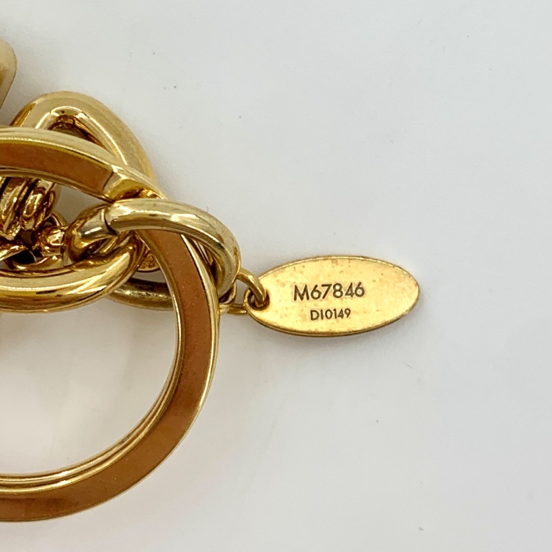 Louis Vuitton老花三色滿印太陽花掛件鑰匙扣包掛-9