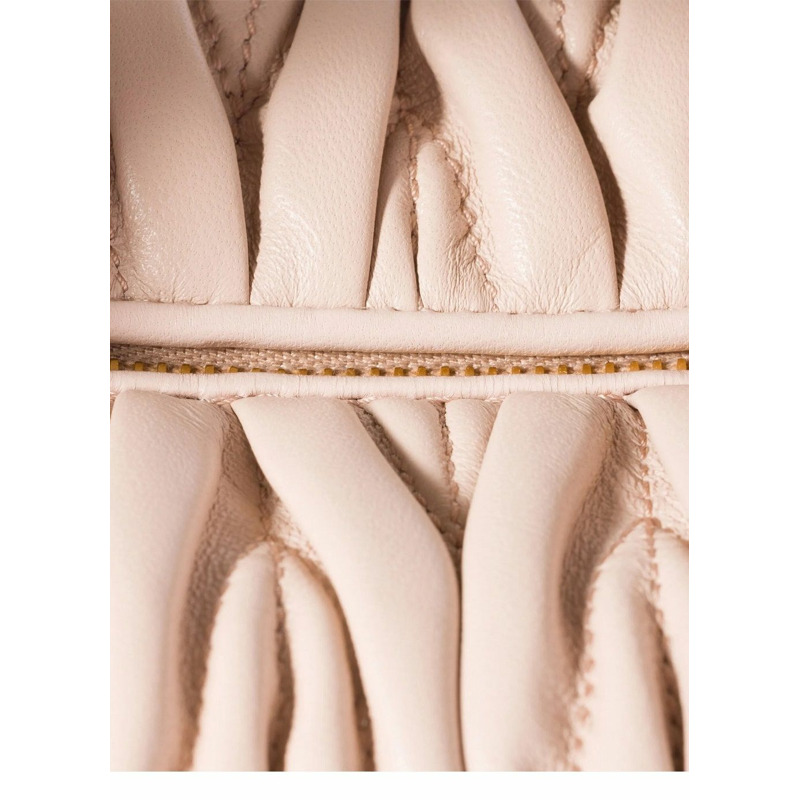 MIU MIU Miu Miu 馬特拉塞納帕皮小包 粉紅粉 5NE026 AFPP F0236-3