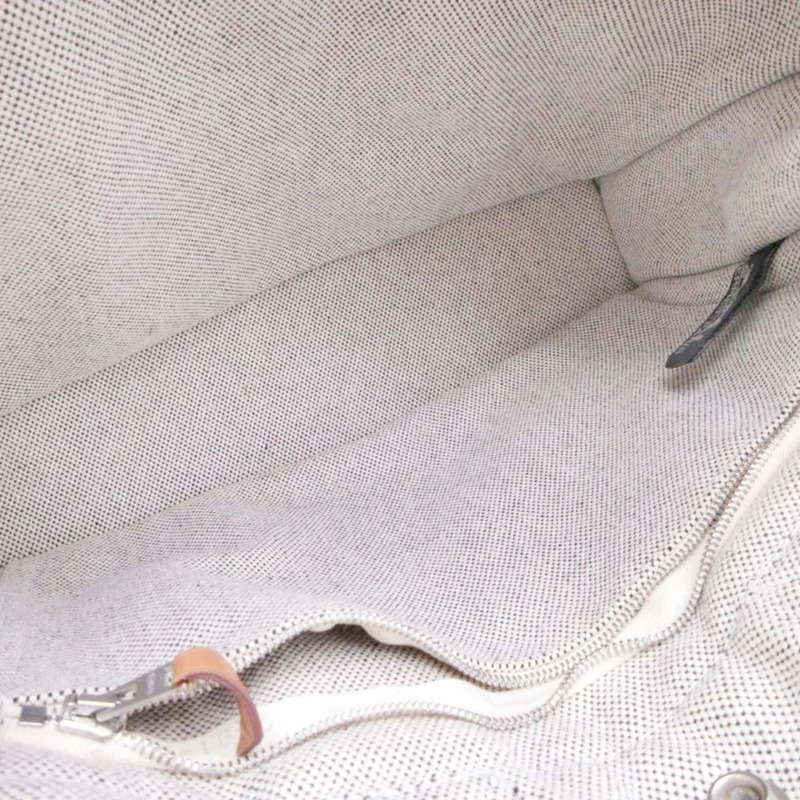 愛馬仕新款四趾PM帆布托特包,手提包,方形,灰色,女士-4