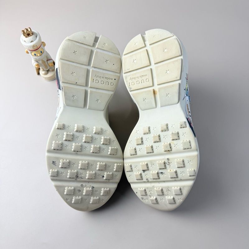 GUCCI/古馳 唐老鴨印花老爹鞋 37.5碼 99新-7