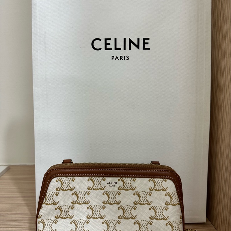 CELINE 老花鍊條包-1