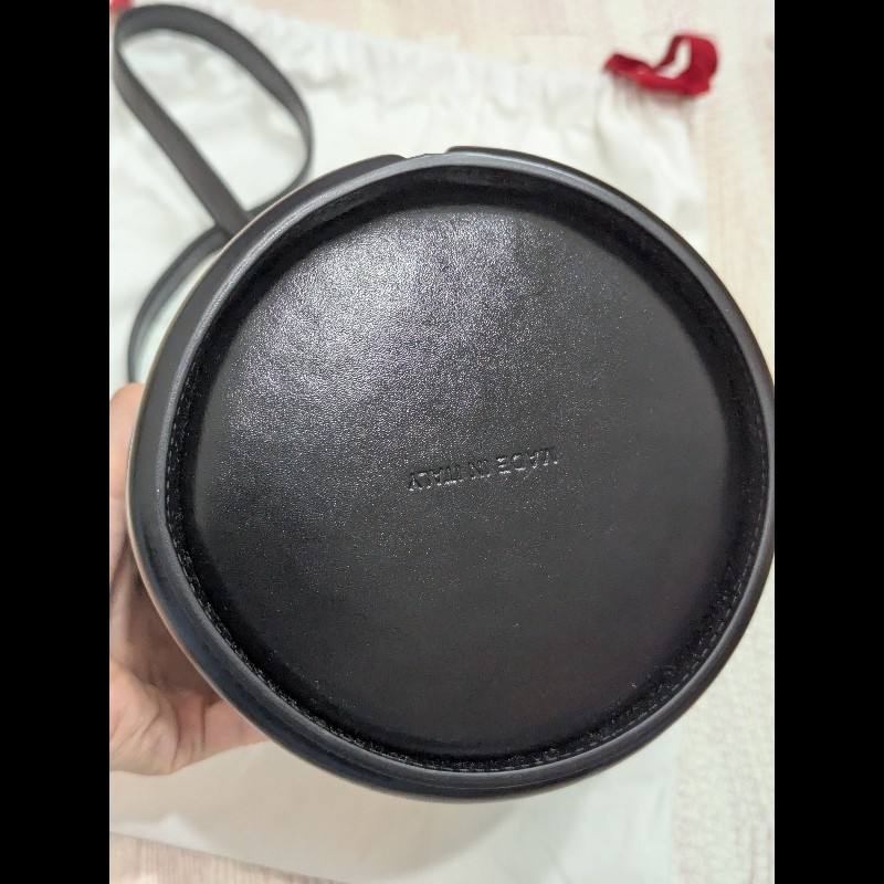 ALEXANDER MCQUEEN The Curve Bag 水桶包 黑白相間-7