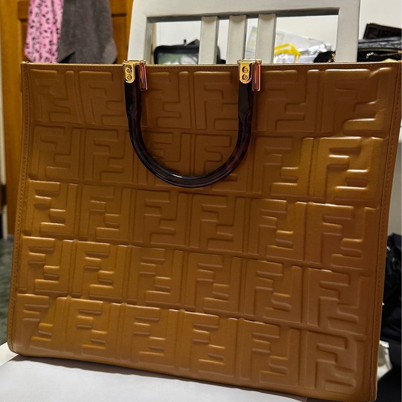 芬迪Fendi  Sunshine 托特包大-1