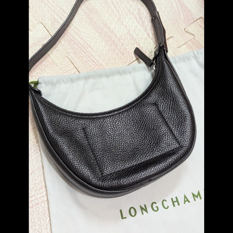 LONGCHAMP ROSEAU ESSENTIAL系列 牛皮半月形單肩包-2