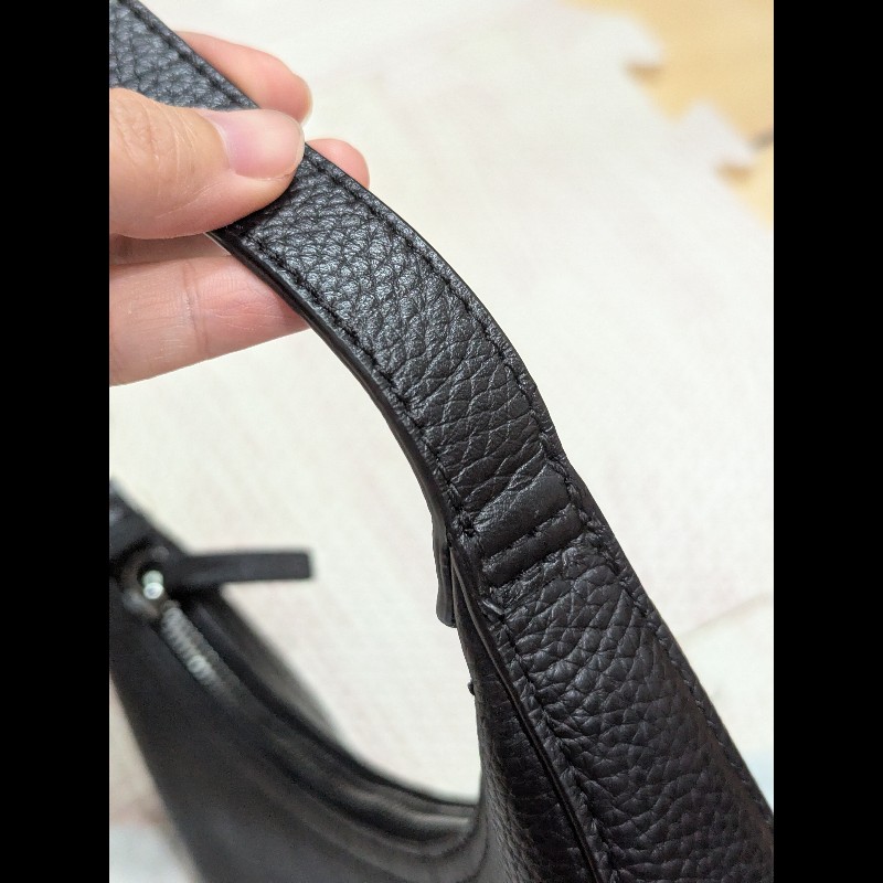 LONGCHAMP ROSEAU ESSENTIAL系列 牛皮半月形單肩包-13