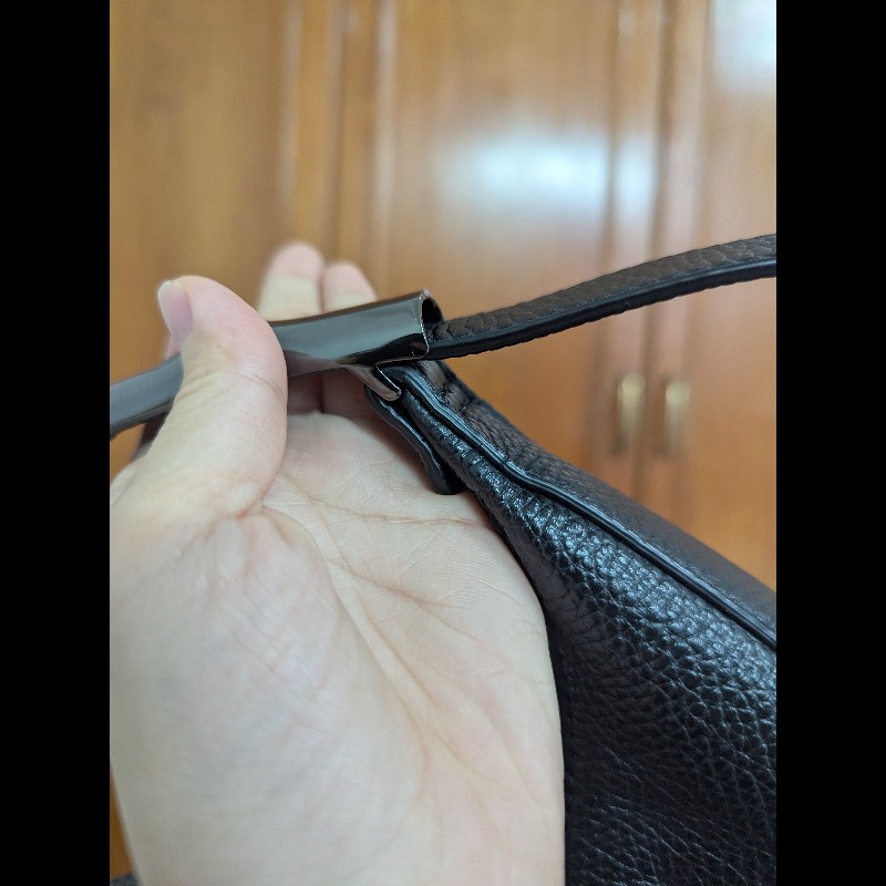 LONGCHAMP ROSEAU ESSENTIAL系列 牛皮半月形單肩包-15