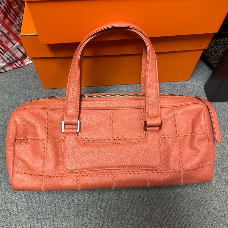 Chanel Vintage 香奈兒中古款 牛皮手提包-1