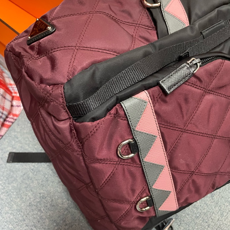 PRADA 尼龍後背包-5