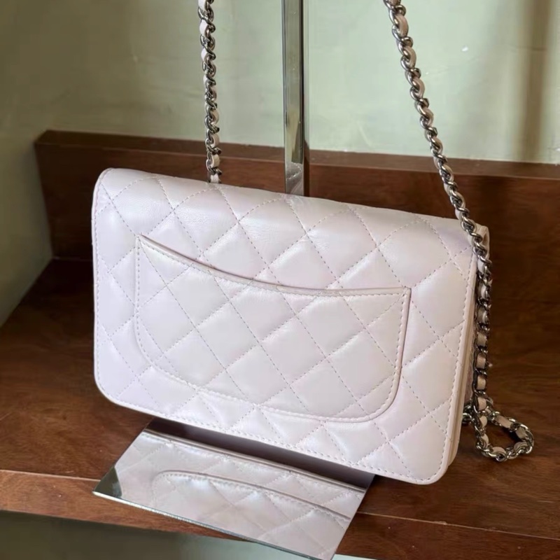 ✨全網最平！Chanel woc 淺粉色 銀扣 成色完美 95新 25開-2