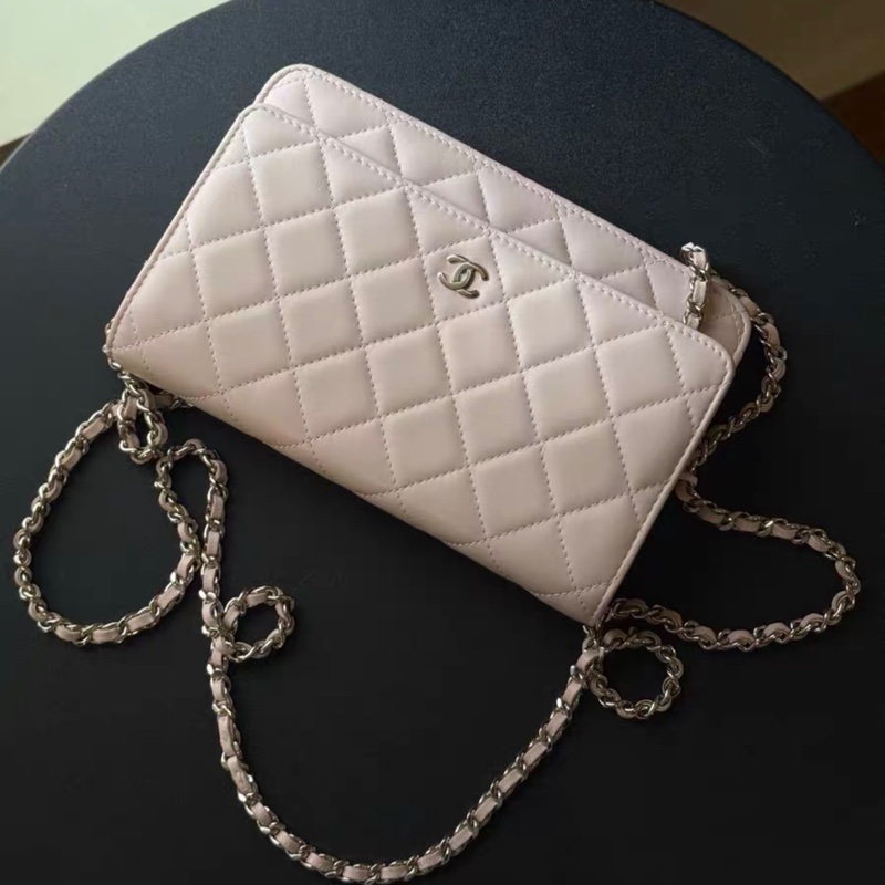 ✨全網最平！Chanel woc 淺粉色 銀扣 成色完美 95新 25開-4