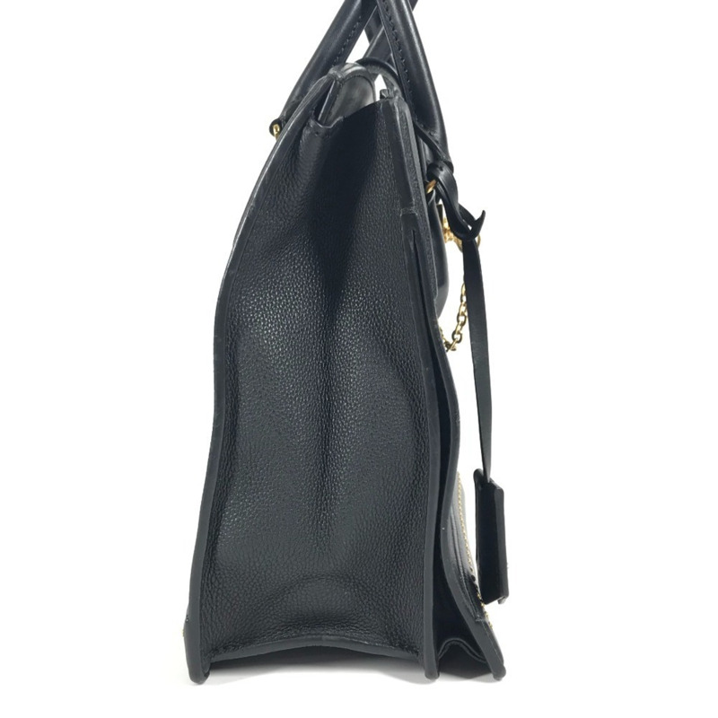 路易威登 M51595 Cour Marly PM 手提包,鉚釘鏈條裝飾,皮革手提包,女士款,黑色-3