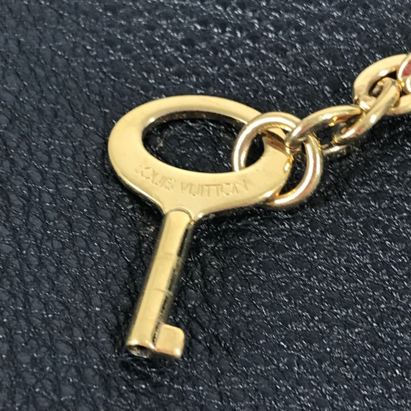 路易威登 M51595 Cour Marly PM 手提包,鉚釘鏈條裝飾,皮革手提包,女士款,黑色-15