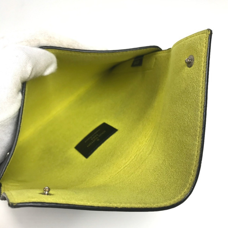 路易威登 N60255 Damier Graphite Alpha 三件套裝（三件組） - 手提包、手拿包、翻蓋包、第二個名片夾、錢包、手拿包，帆布材質，男女通用，黑色-10