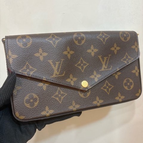 LV 老花三合一WOC 閒置品