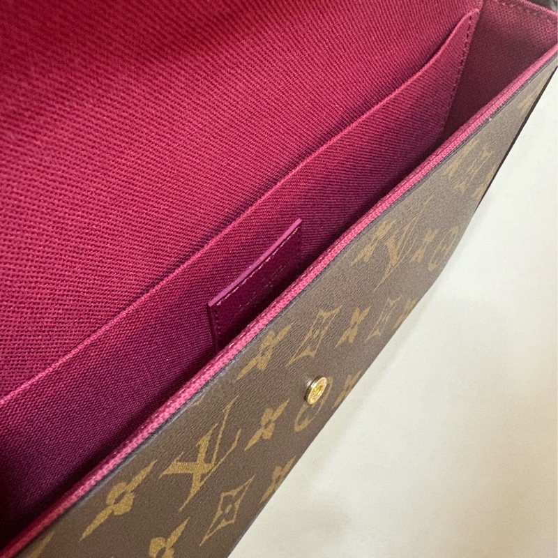 LV 老花三合一WOC 閒置品-4