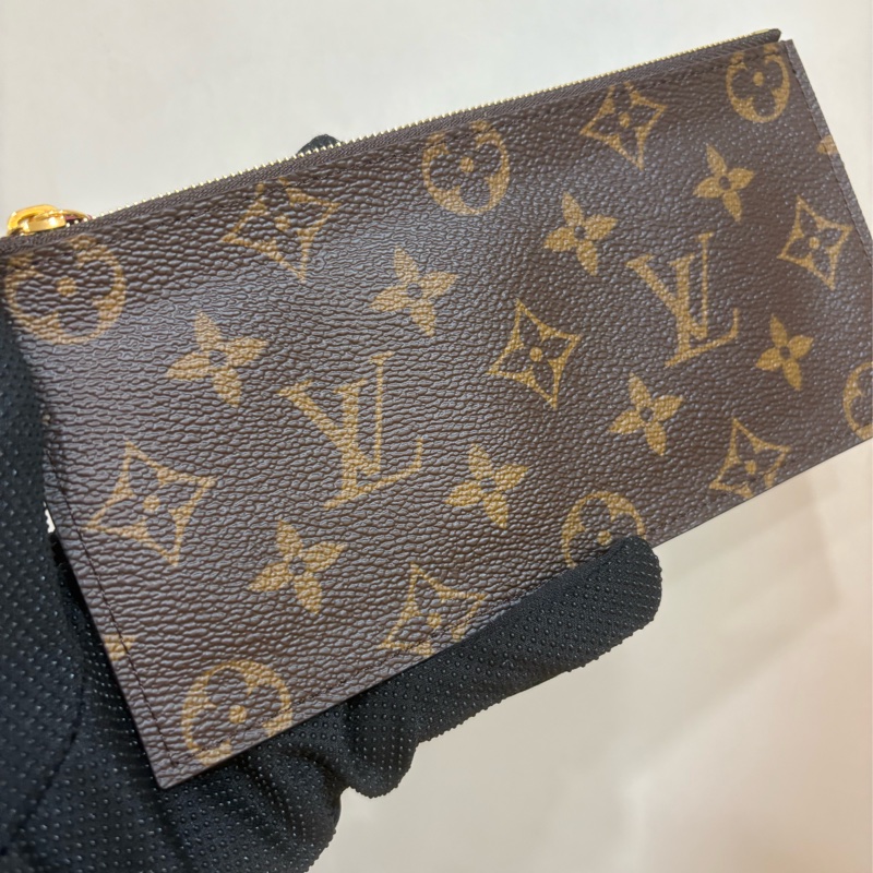 LV 老花三合一WOC 閒置品-6