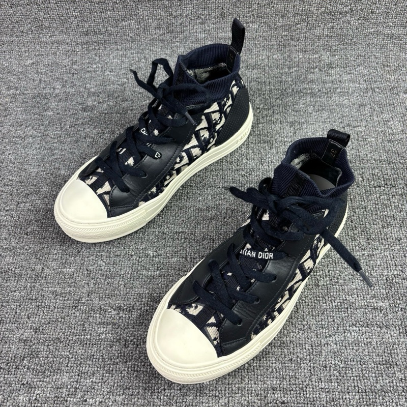 97新Dior迪奧老花中幫鞋 尺碼：37-0