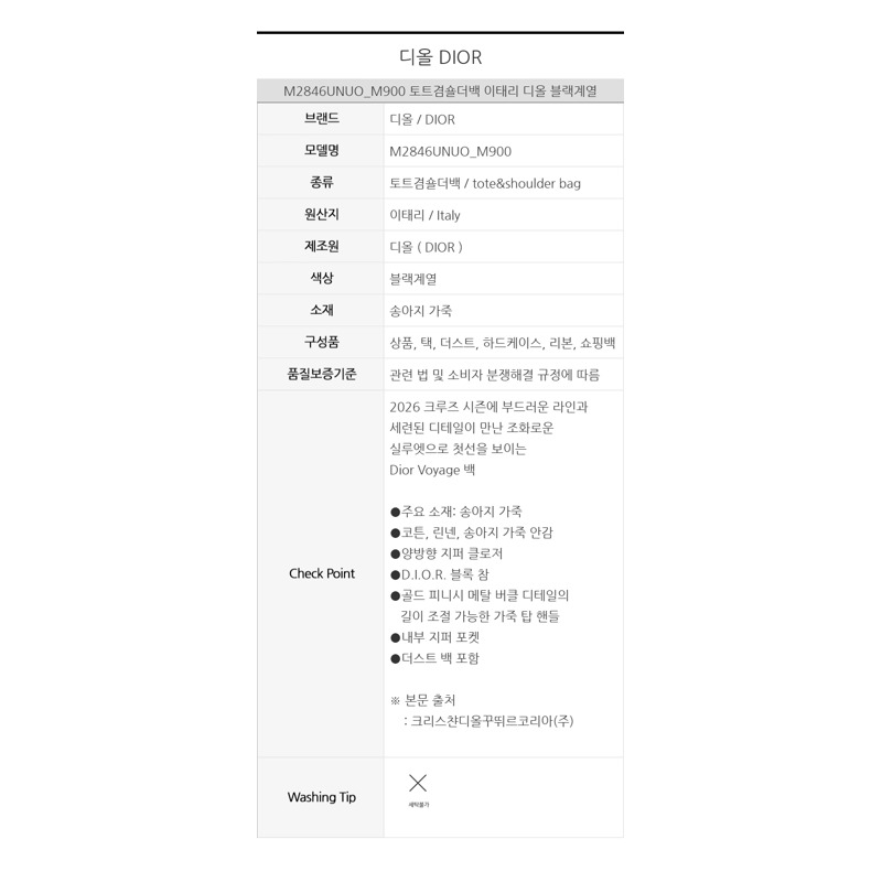 DIOR Voyage 中型包-12