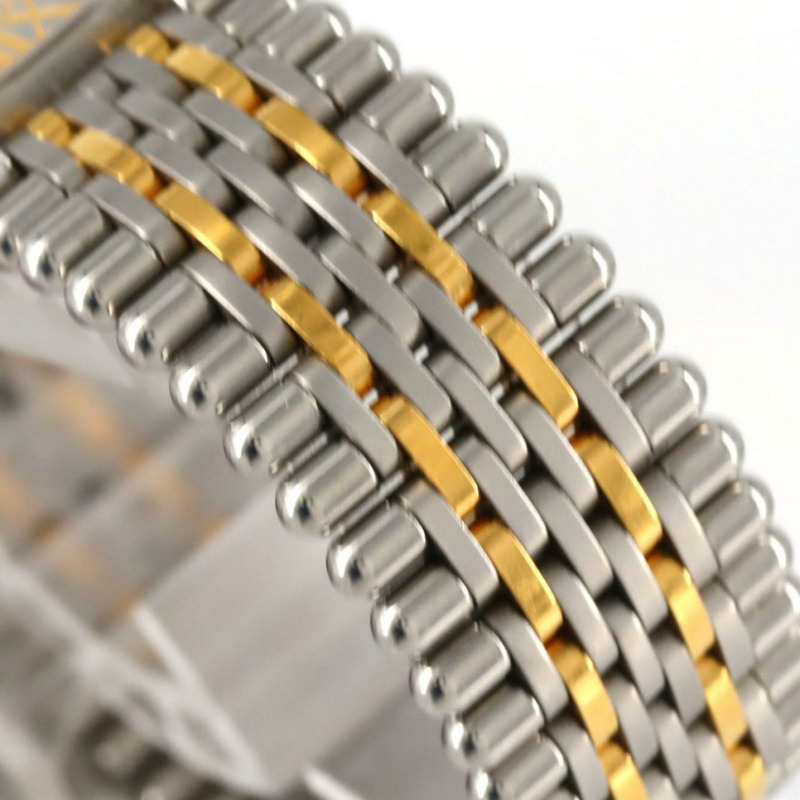 卡地亞 Must 21 日期顯示雙色精鋼及黃金石英腕錶-3