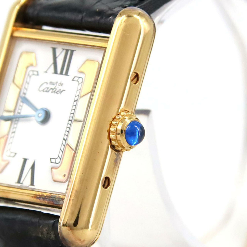 卡地亞 Must Tank SM GP W1006354 石英錶-2