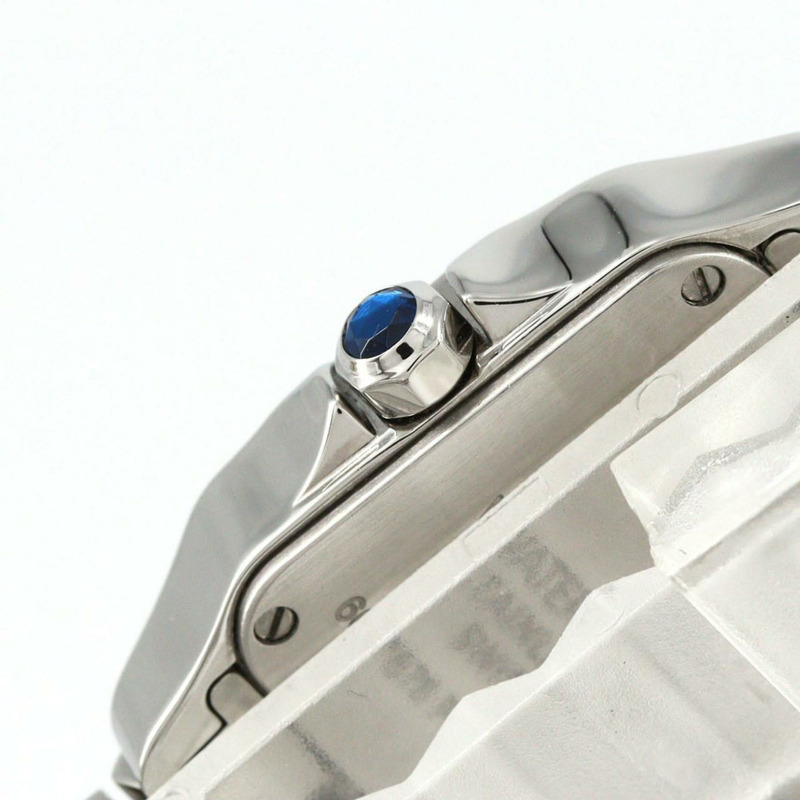 卡地亞 Santos de SM W25064Z5 不鏽鋼石英錶-3