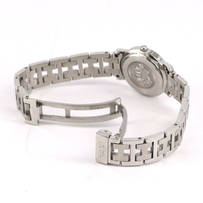 愛馬仕 Clipper CL4.210 不鏽鋼石英錶-6