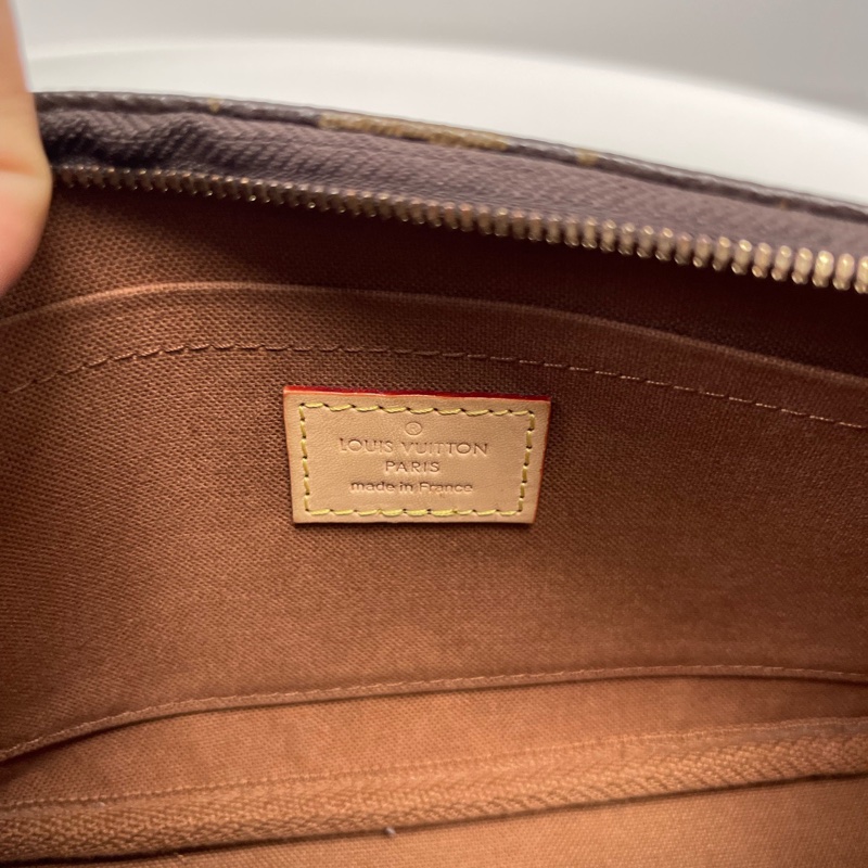 LV/路易威登 綠肩帶老花五合一-5